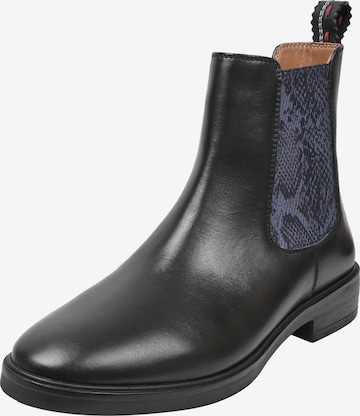 Crickit Chelsea Boot ' ALEXIA ' in Schwarz: Vorderseite