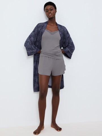 TRIUMPH Pajama shirt ' Aura Spotlight Camisole ' in Grey