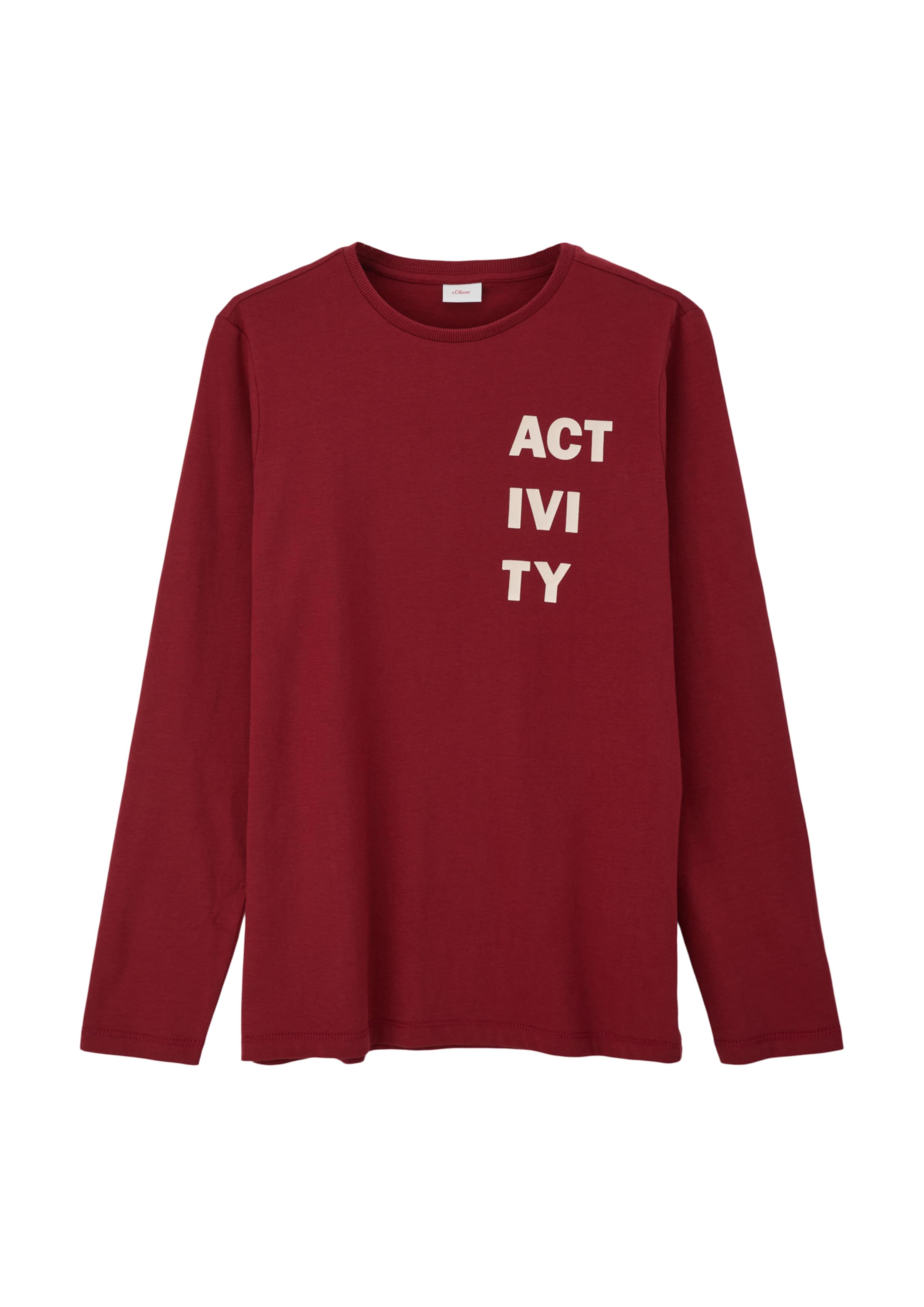 s.Oliver Shirt in Rot: Vorderseite