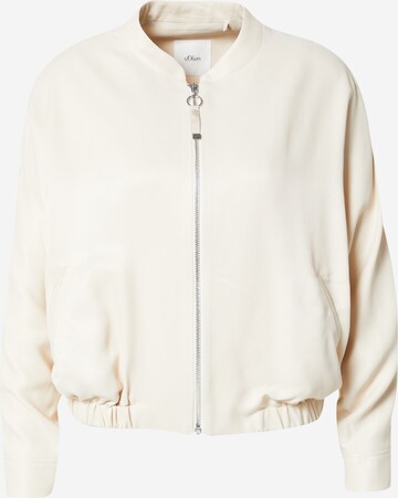 s.Oliver BLACK LABEL Between-Season Jacket in Beige: front