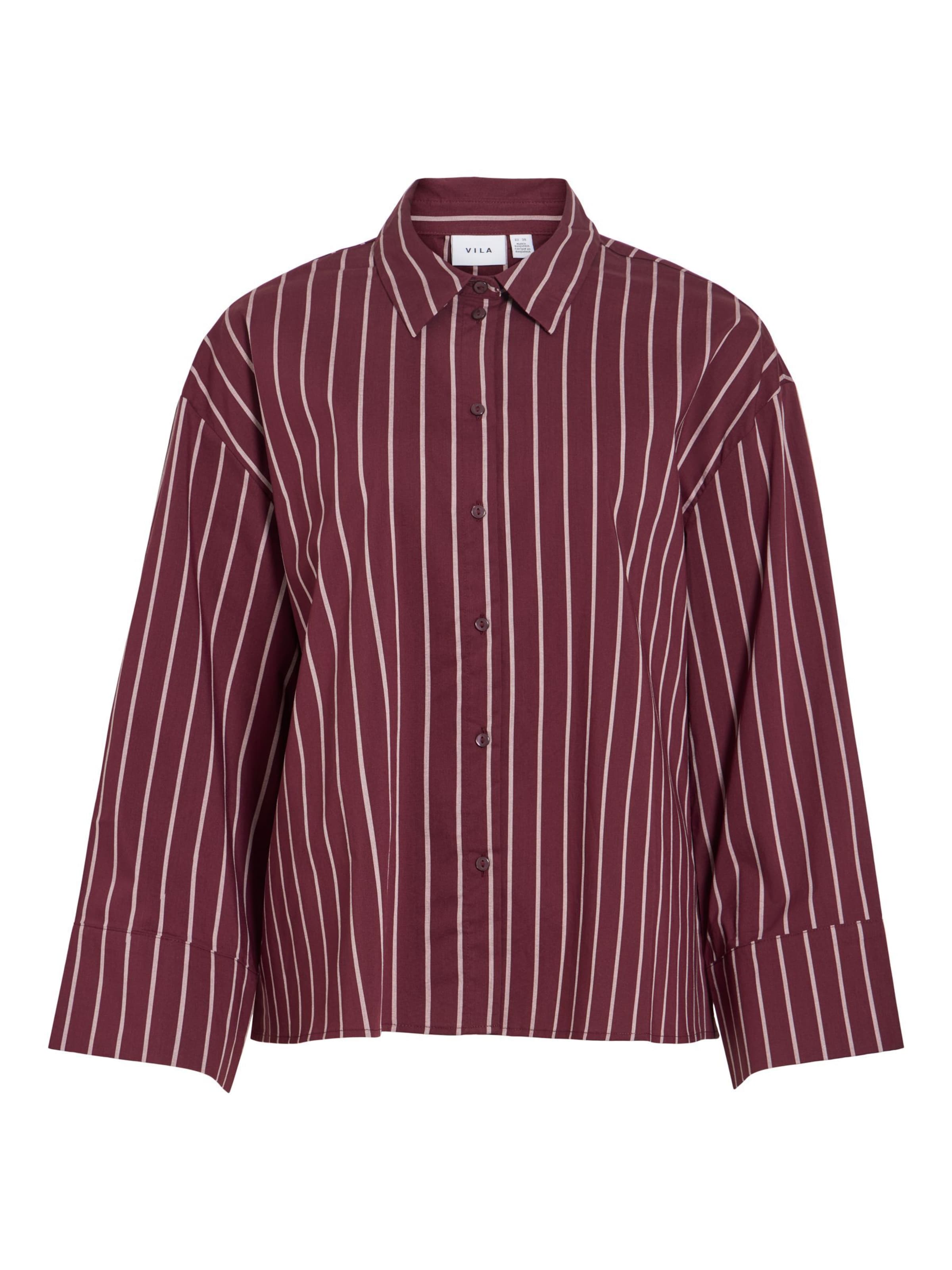 Camicia da donna 'VISTELORA' in M VILA di colore bordeaux, Visualizzazione prodotti