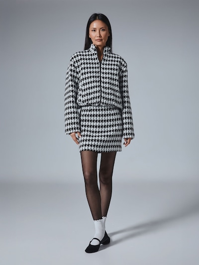 4TAILORS Přechodná bunda - světle šedá / černá, Produkt