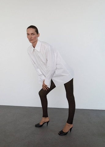 MANGO Blouse 'Lombarda' in White: front