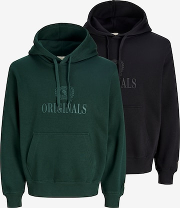 JACK & JONES Sweatshirt 'JORFrederiksberg' in Grün: Vorderseite