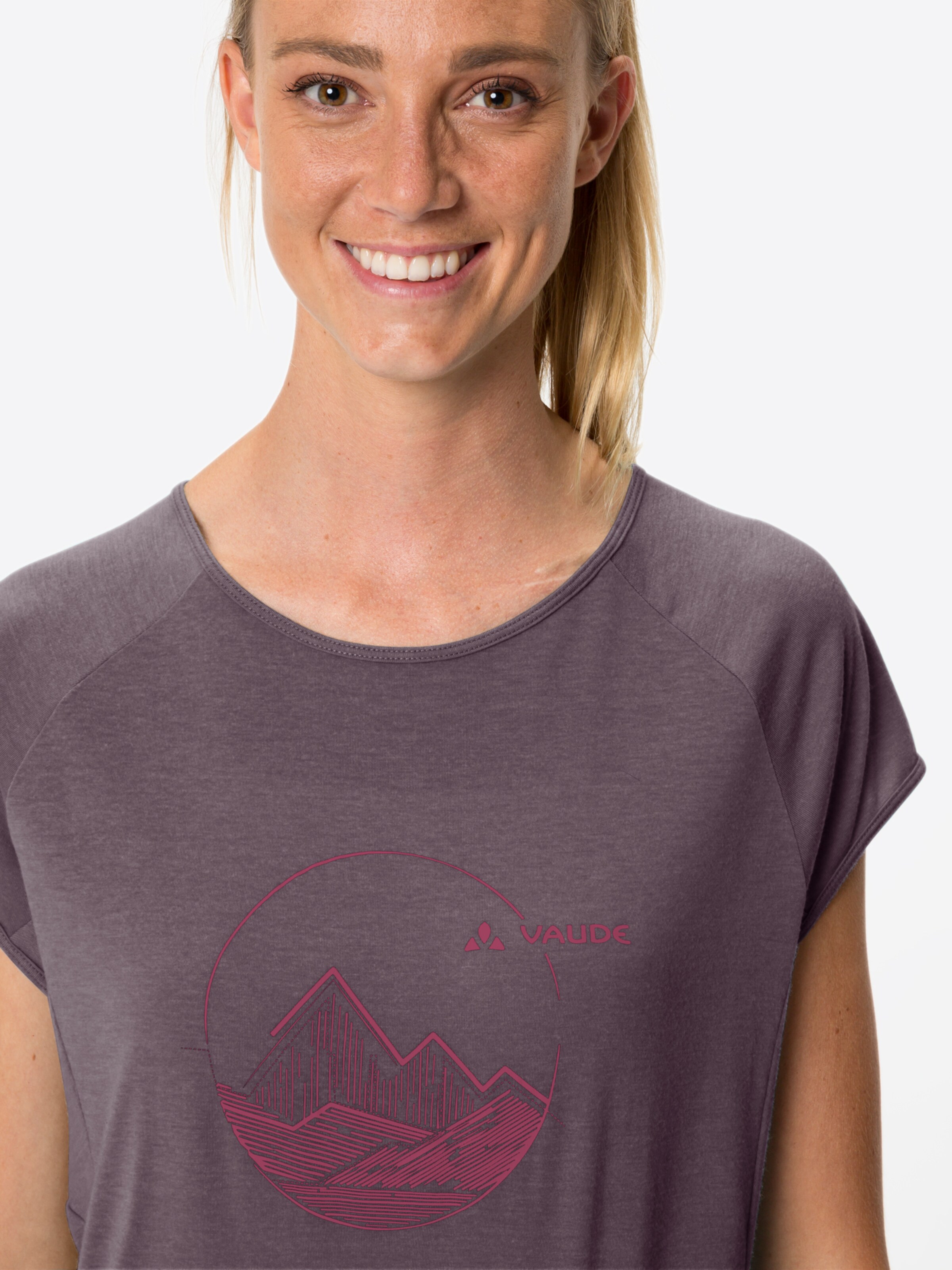 Frauen Sportarten VAUDE Funktionsshirt 'Tekoa' in Lila - QY29627 Frauen Sportarten VAUDE Funktionsshirt 'Tekoa' in Lila - QY29627