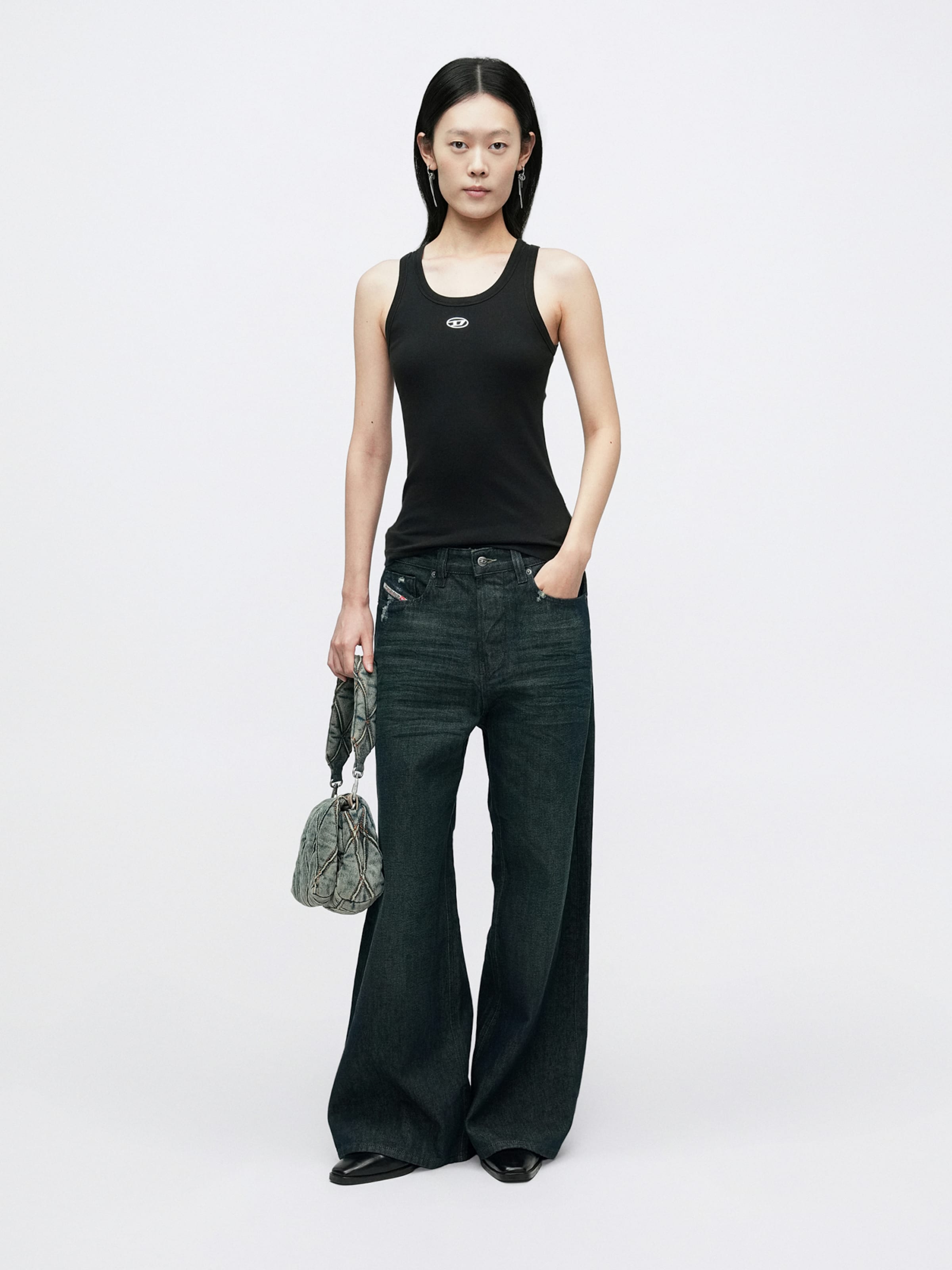 DIESEL Top 'T-ANKI-OD' in Black | ABOUT YOU
