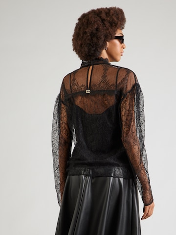 Twinset Bluse in Schwarz