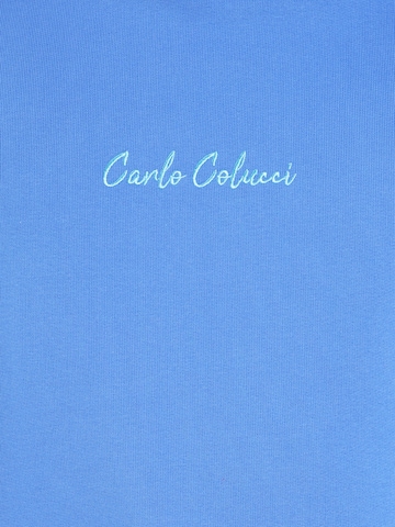 Carlo Colucci Sweatshirt in Blau
