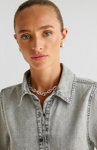 Scalpers Blouse in Grijs