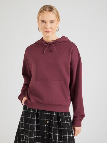 HUGO Sweatshirt 'Delfinia' in Purple: front