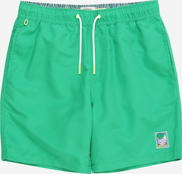 SCOTCH & SODA Swimming shorts in Green: front