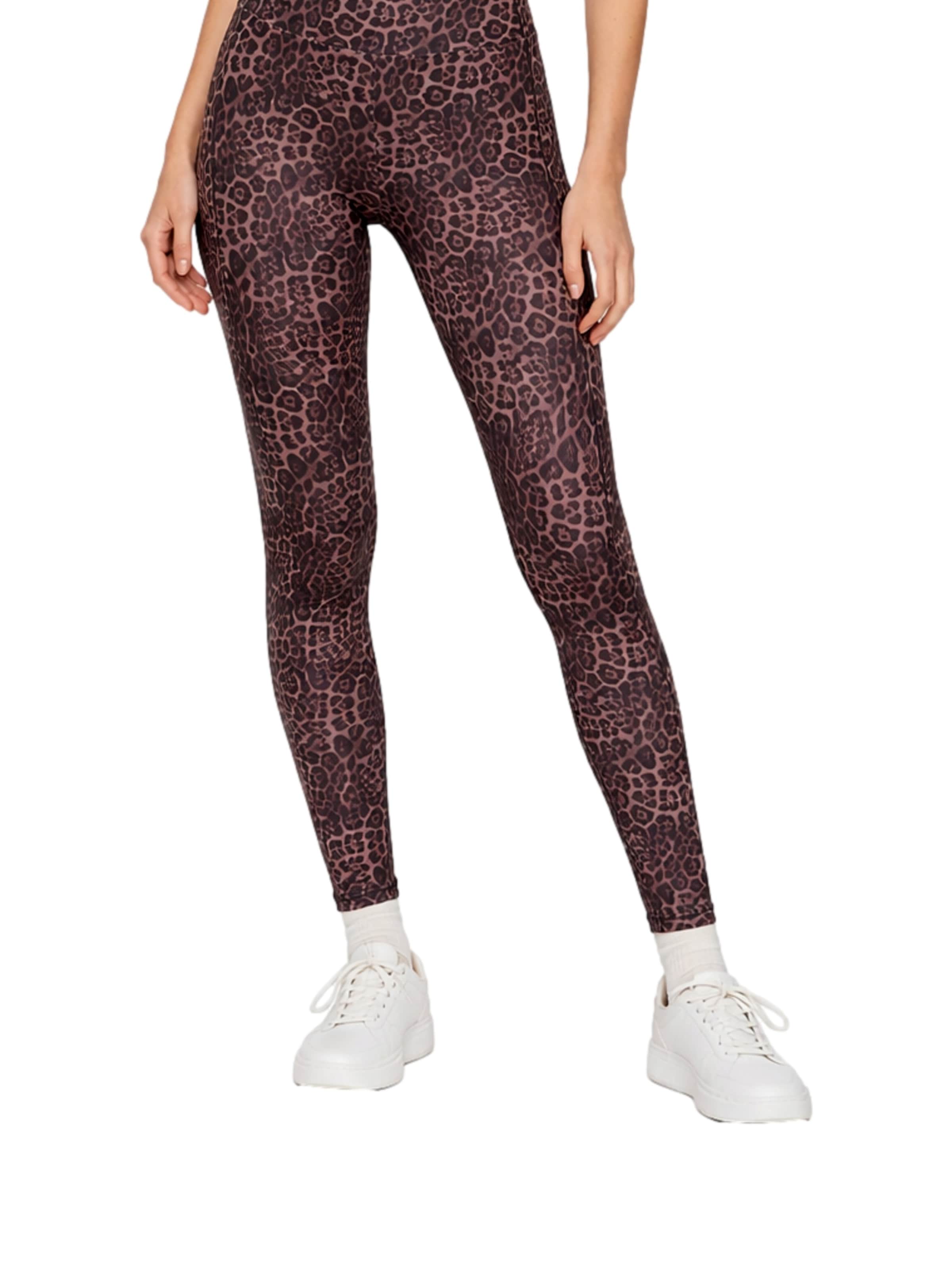 ONLY PLAY Skinny Workout Pants 'ONPRYA-2-MELEO' in Brown