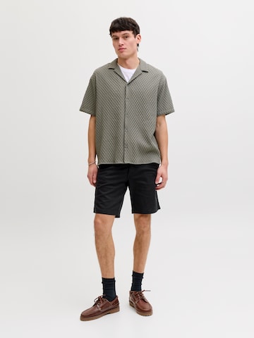 JACK & JONES - regular Pantalón chino 'JPSTJAIDEN' en negro