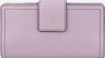 FOSSIL Wallet 'Logan' in Purple: front