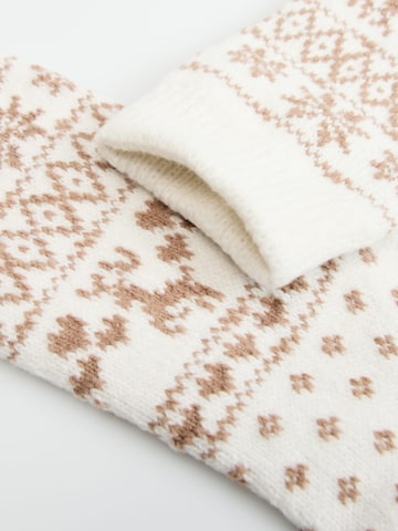 ESOTIQ Socks 'Zazzy Esotiq' in Beige