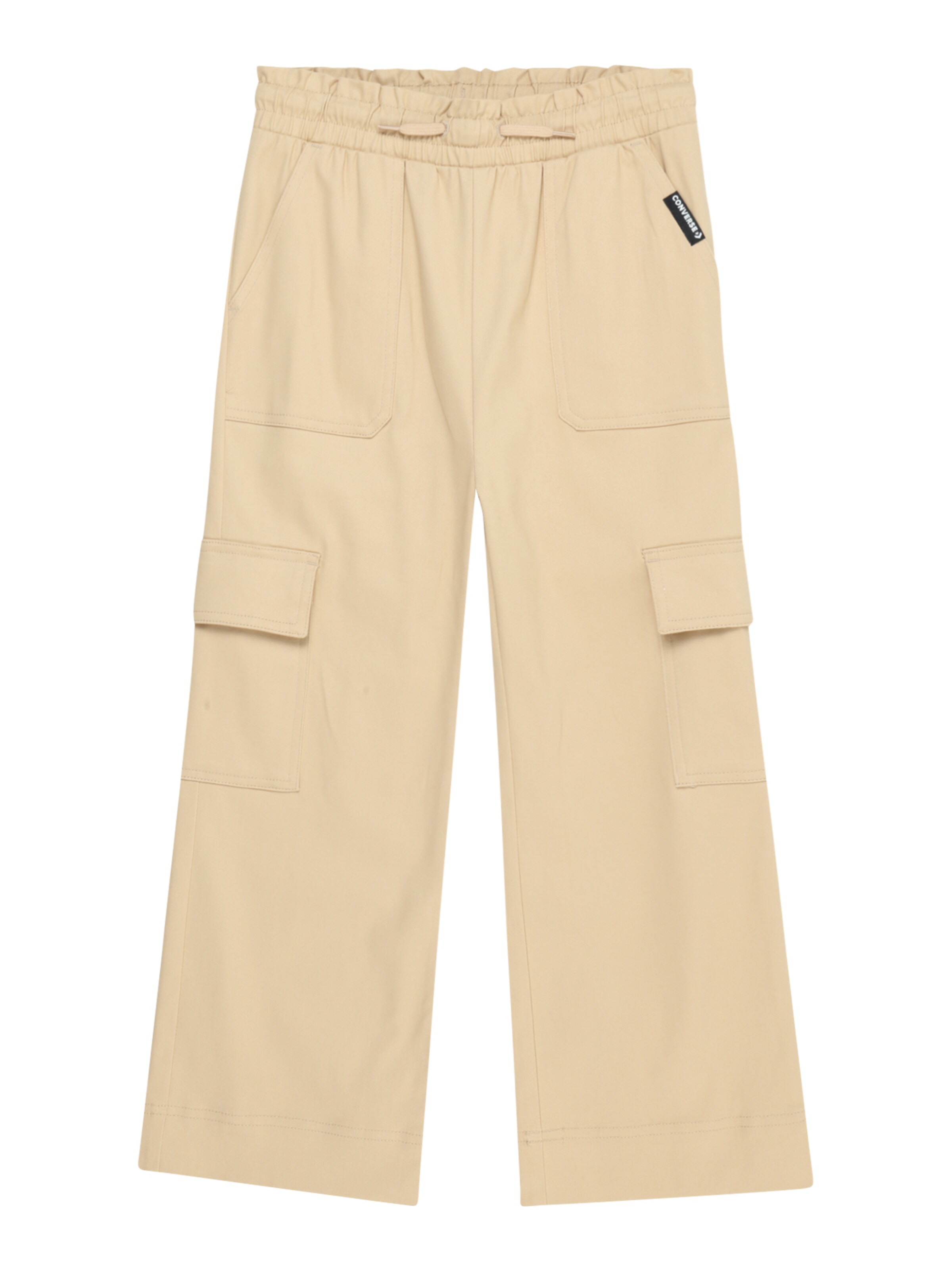 smėlio CONVERSE Laisvas Kelnės: priekis