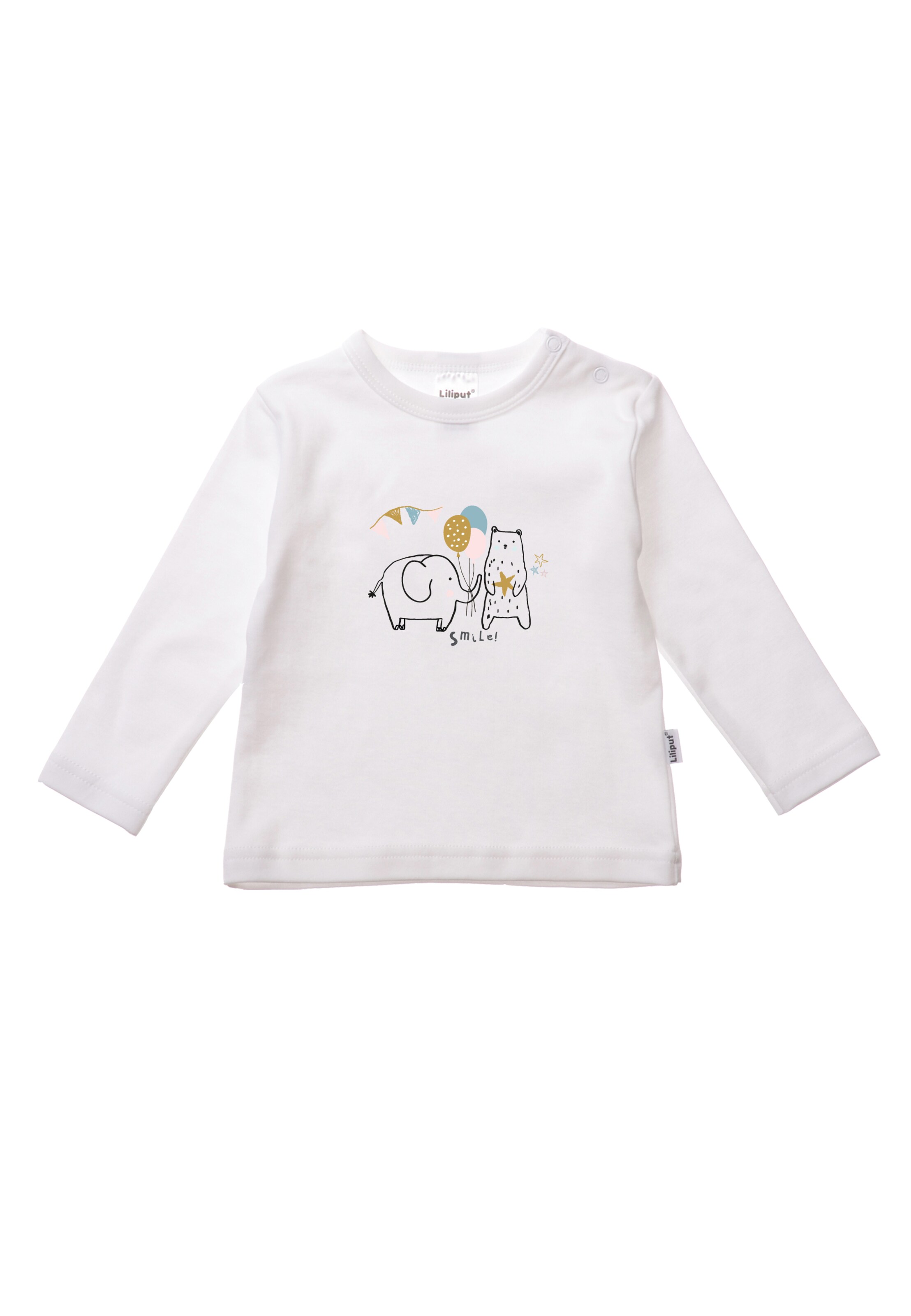 LILIPUT Langarmshirts in Grau