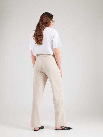 ABOUT YOU Bő szár Élére vasalt nadrágok 'Maribelle' - bézs