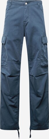 Carhartt WIP - Loosefit Pantalón cargo en azul: frente