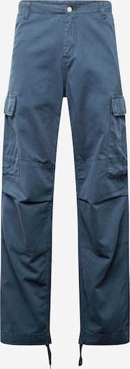 Laisvo stiliaus kelnės iš Carhartt WIP, spalva – mėlyna dūmų spalva, Prekių apžvalga
