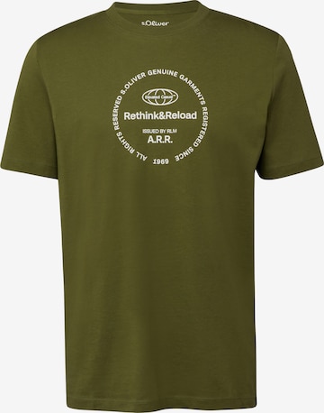 s.Oliver Shirt in Green: front