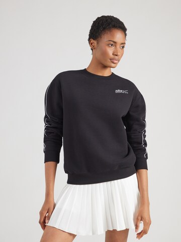 Nike Sportswear Μπλούζα φούτερ σε μαύρο: μπροστά