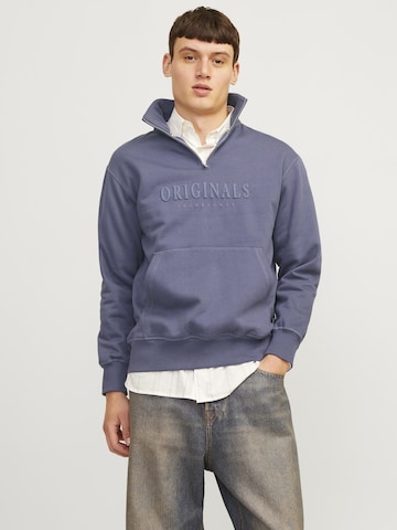 JACK & JONES Sweatshirt in Blue: front