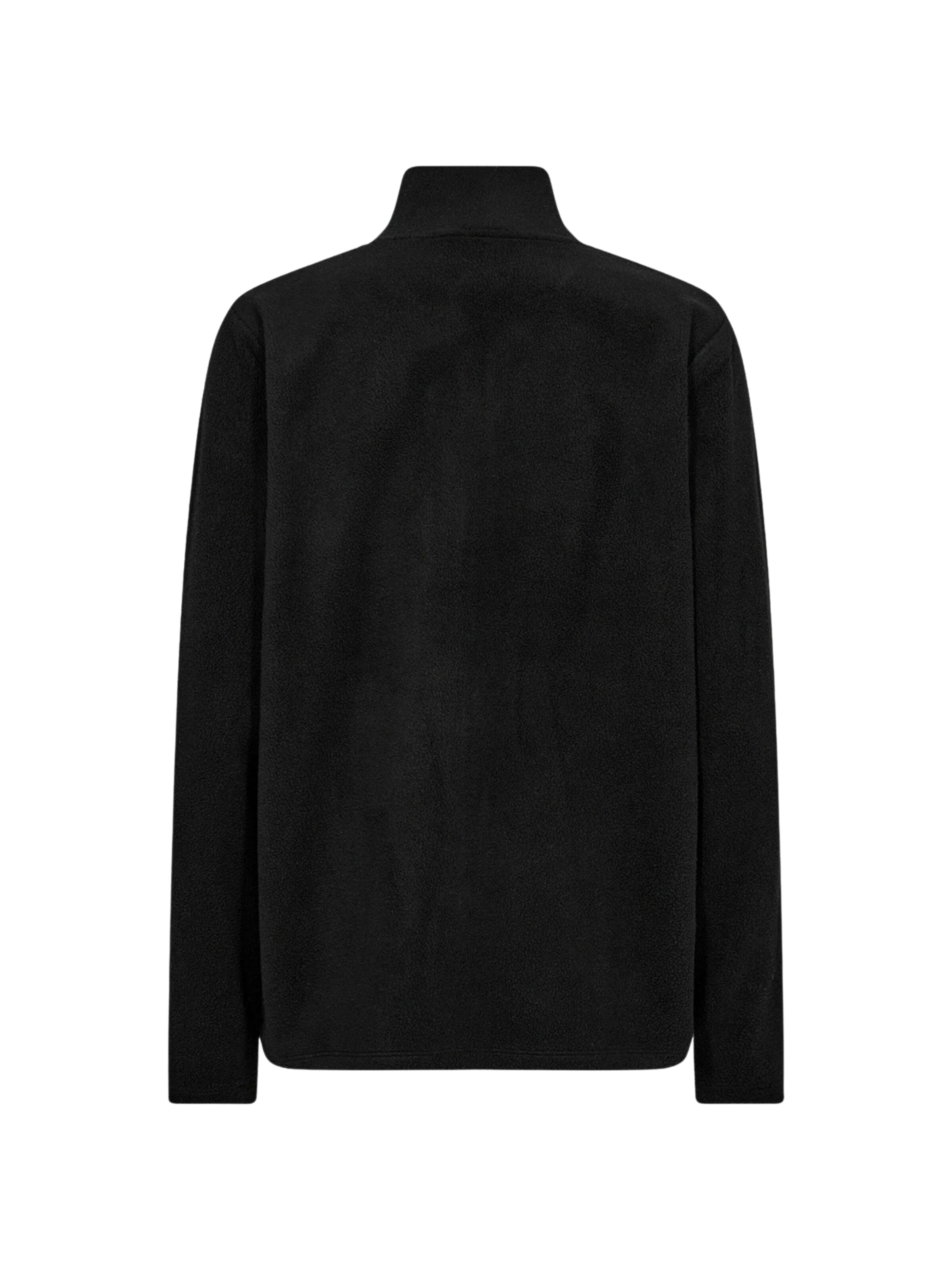 Soyaconcept Fleecetakki 'Felica' värissä musta