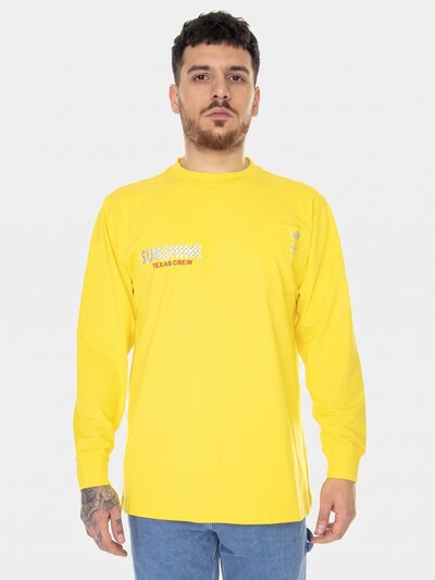 DICKIES T-Shirt 'Nys LS Yexas' en M en jaune, Vue avec produit