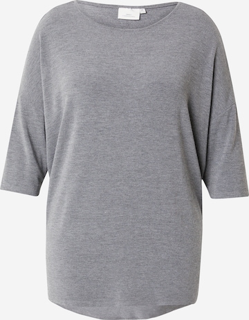 ONLY Carmakoma Shirt 'CARLamour' in Grau: Vorderseite