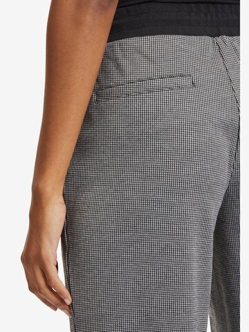 Betty & Co Loosefit Schlupfhose mit Reißverschlusstaschen in Grau