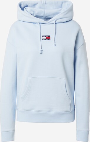 Tommy Jeans Sweatshirt in Blauw: voorkant