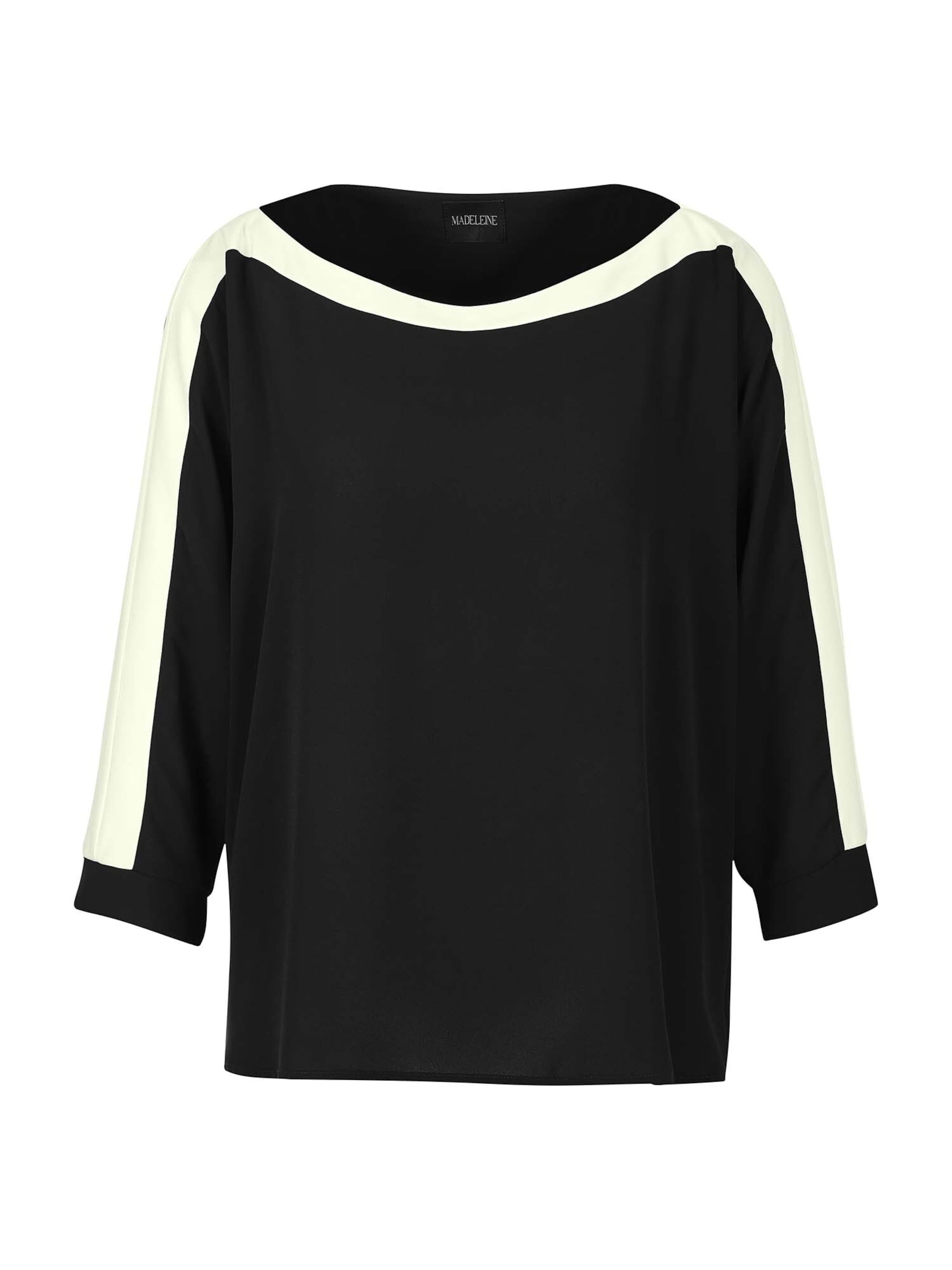 Chemisier MADELEINE en noir : devant
