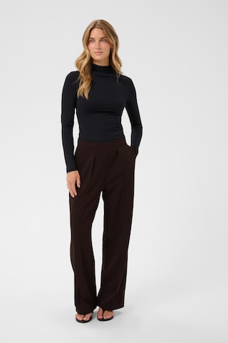 Cream Wide leg Pantalon 'CRSiki' in Bruin