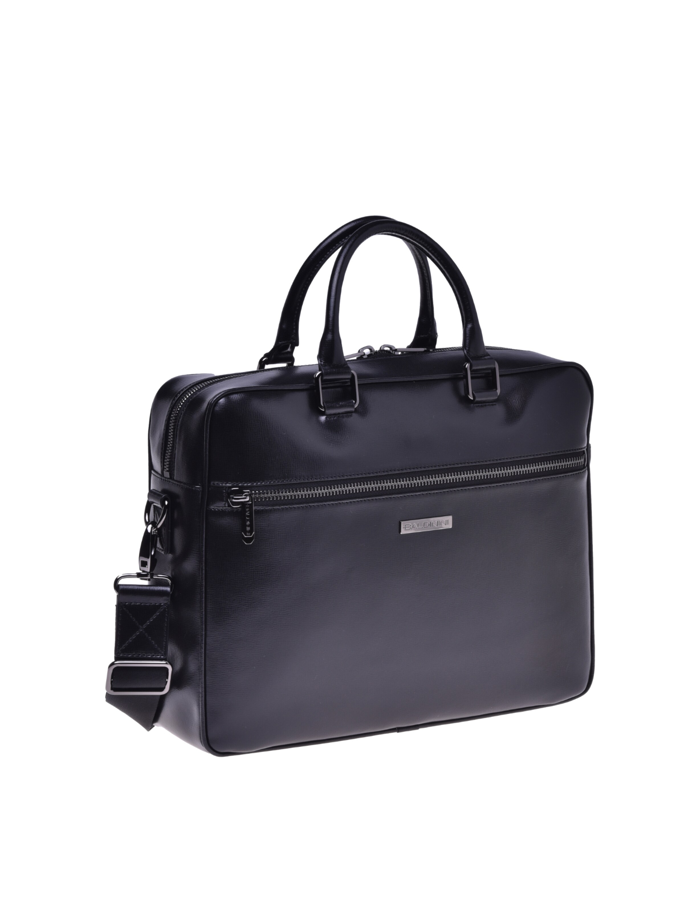 BALDININI Document Bag in Black