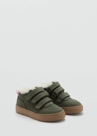 MANGO KIDS Sneakers 'Velcros' in Green