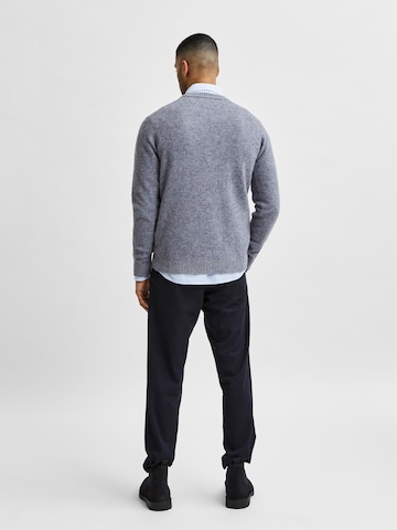 SELECTED HOMME Sweater 'Coban' in Grey