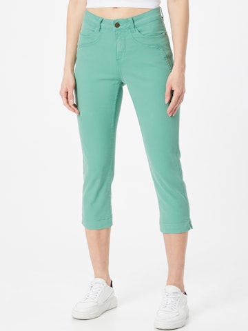 Slimfit Pantaloni de la Fransa pe verde: față