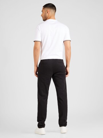 BOSS Slimfit Chino hlače | črna barva