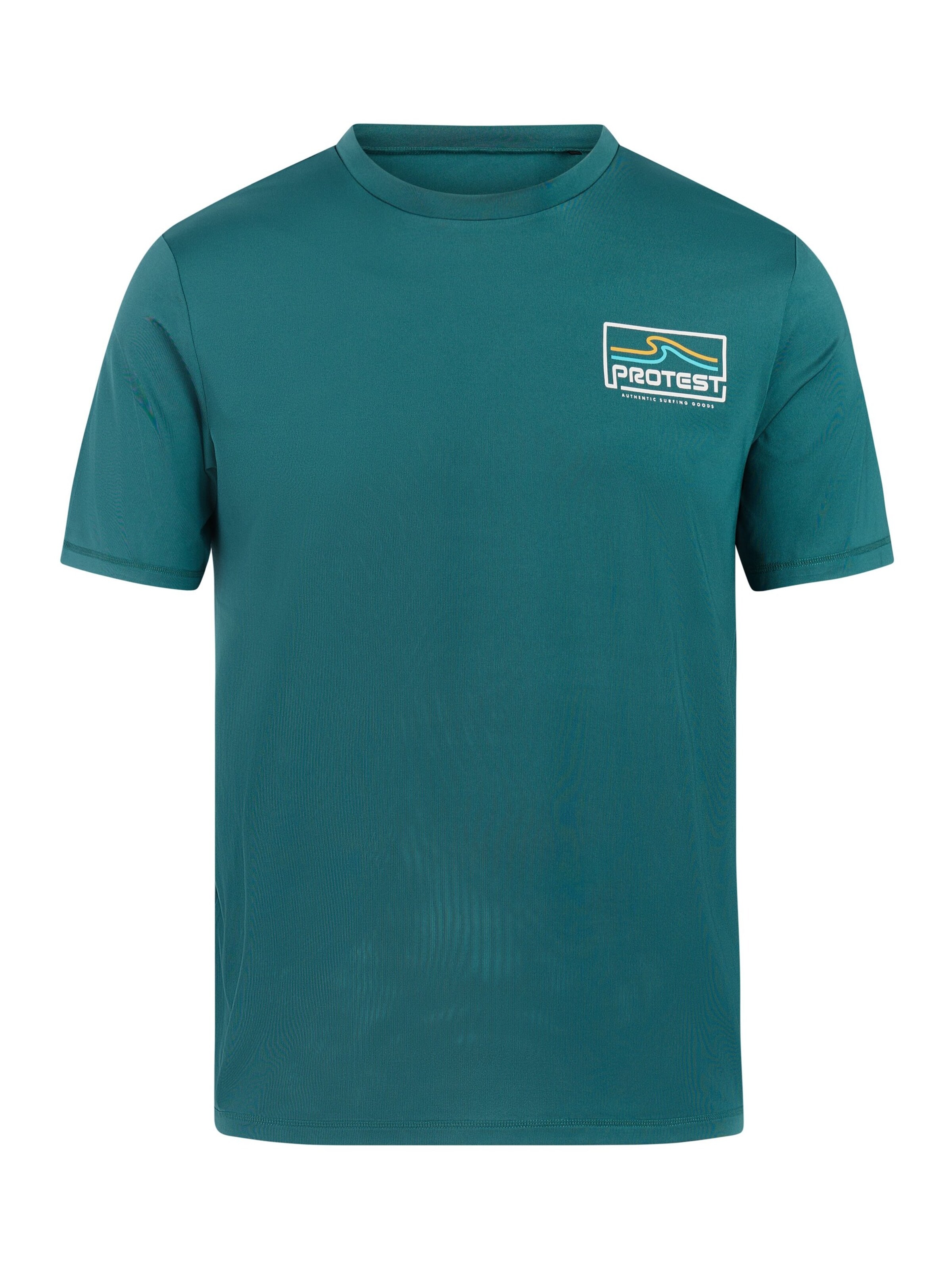 PROTEST Performance Shirt 'PRTDonald' in Green: front