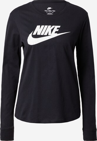 Tricou de la Nike Sportswear pe negru: față