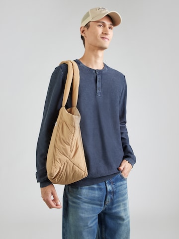 CAMP DAVID - Jersey en azul: frente