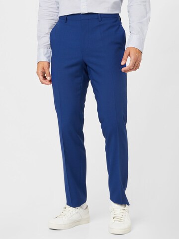 HUGO Slimfit Pak 'Arti/Hesten' in Blauw