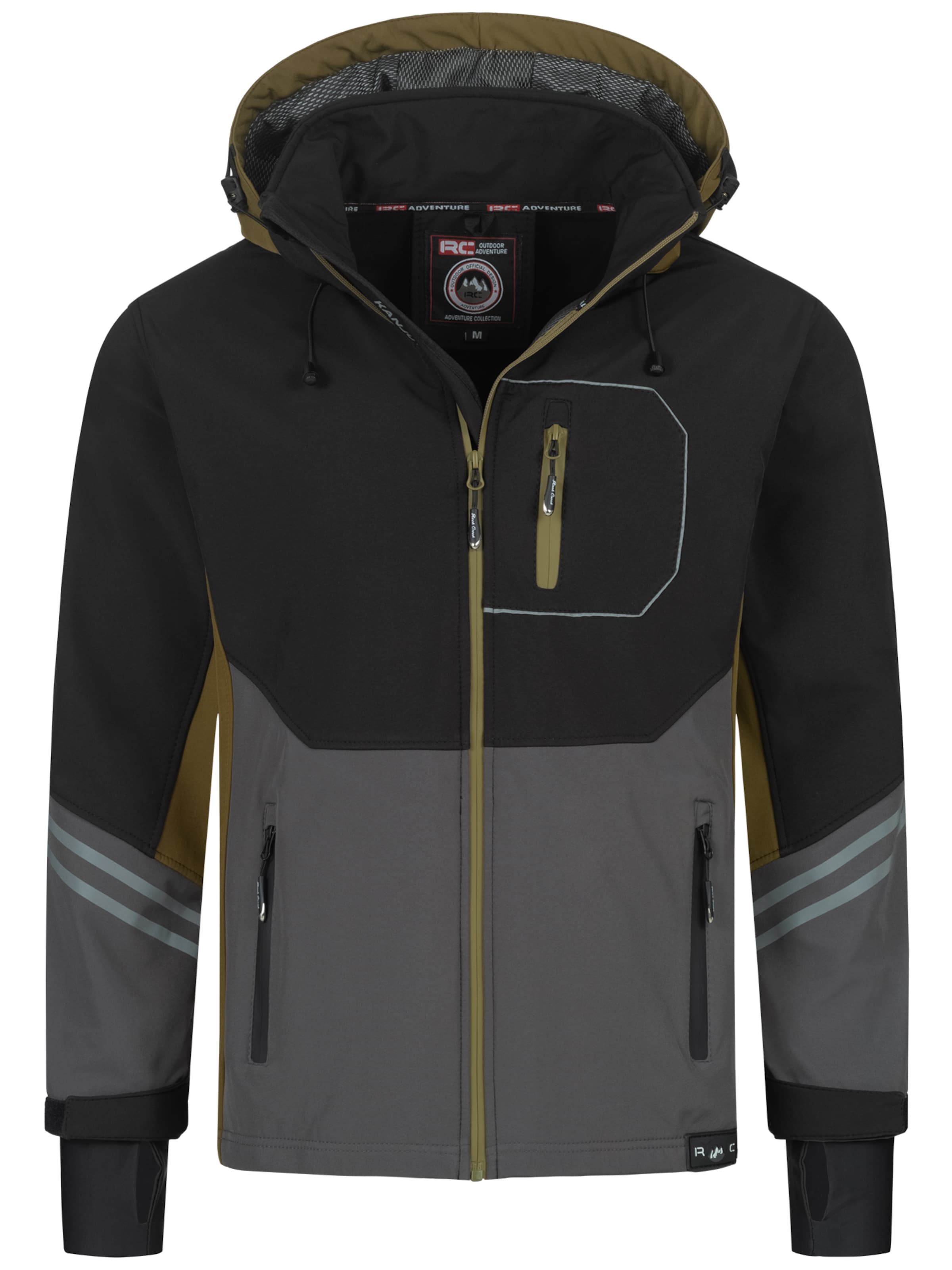 Rock Creek Between-Season Jacket in Green: front