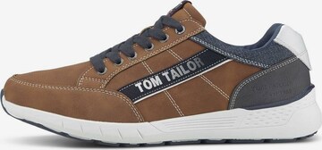 TOM TAILOR Sneaker in Braun: predná strana