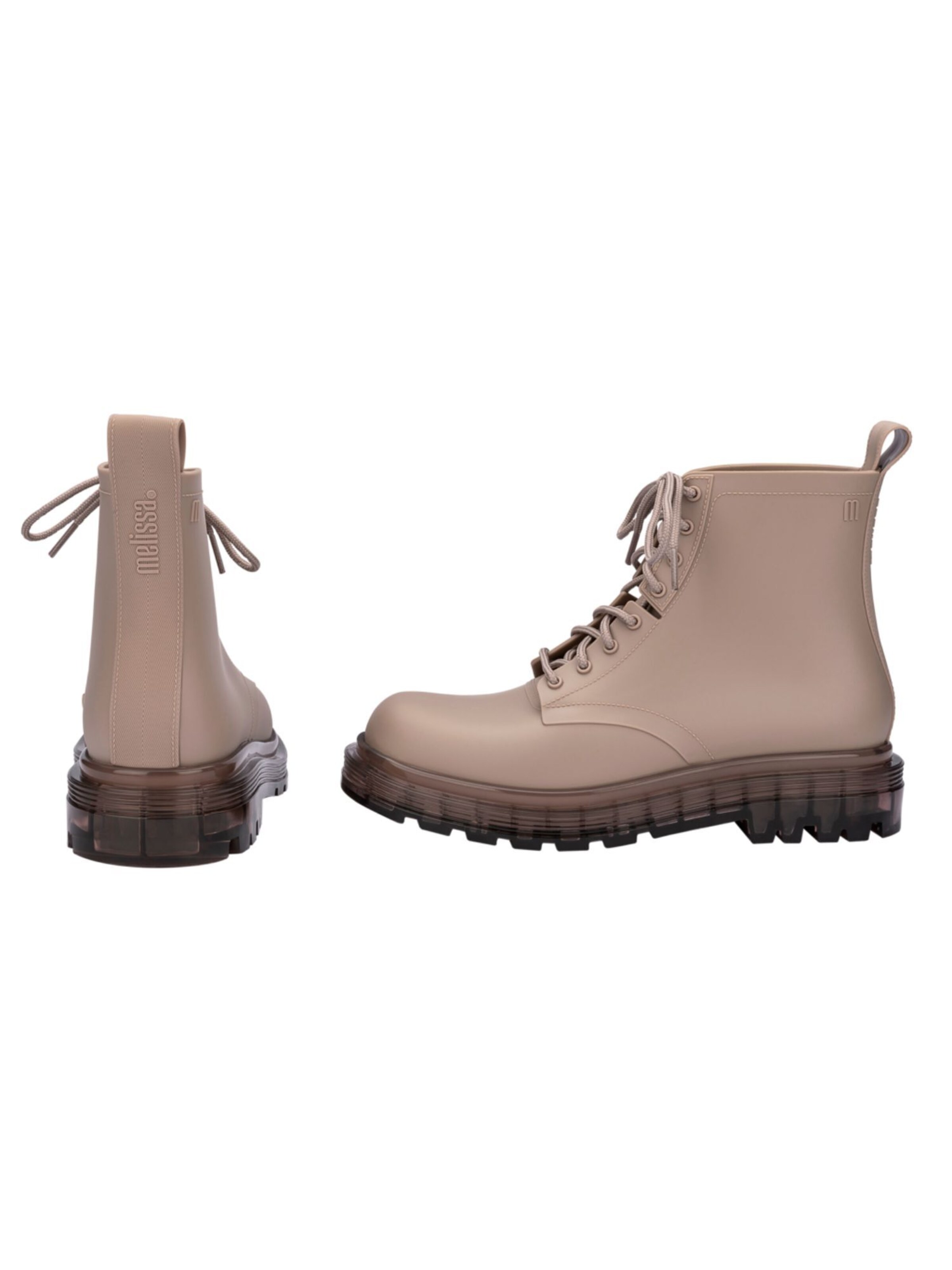 MELISSA Veterlaarsjes 'Coturno Ad' in Beige