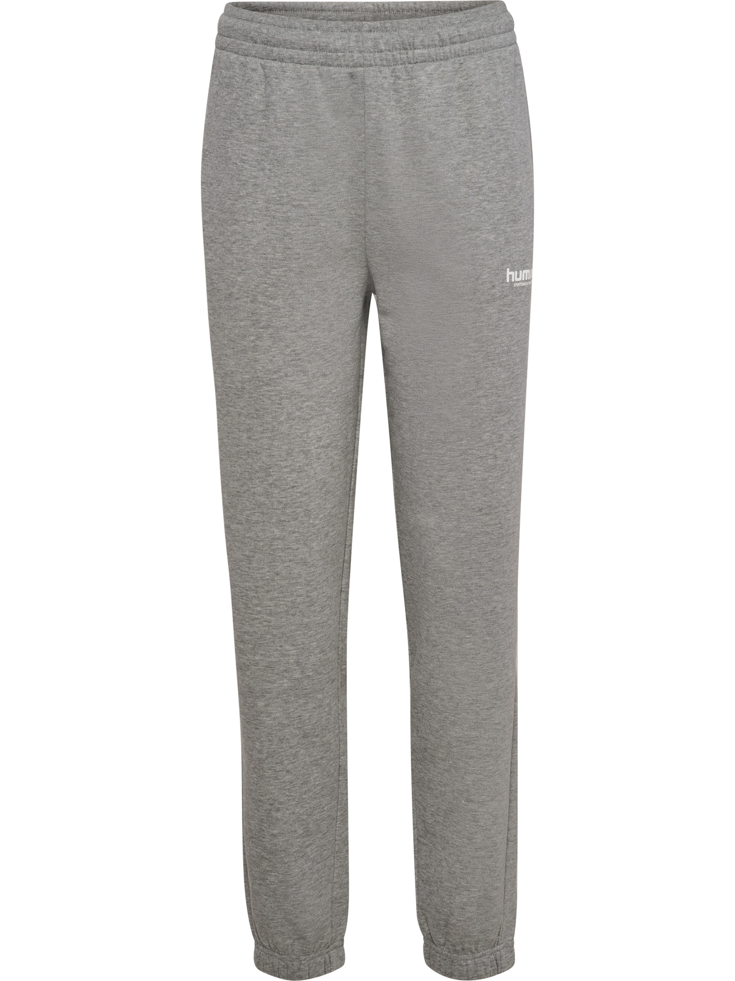 Hummel Tapered Hose 'LEGACY 2.0' in Grau: Vorderseite