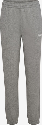 Hummel Tapered Hose 'LEGACY 2.0' in Grau: Vorderseite