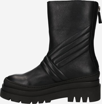 Boots 'Dema' Bianco en noir