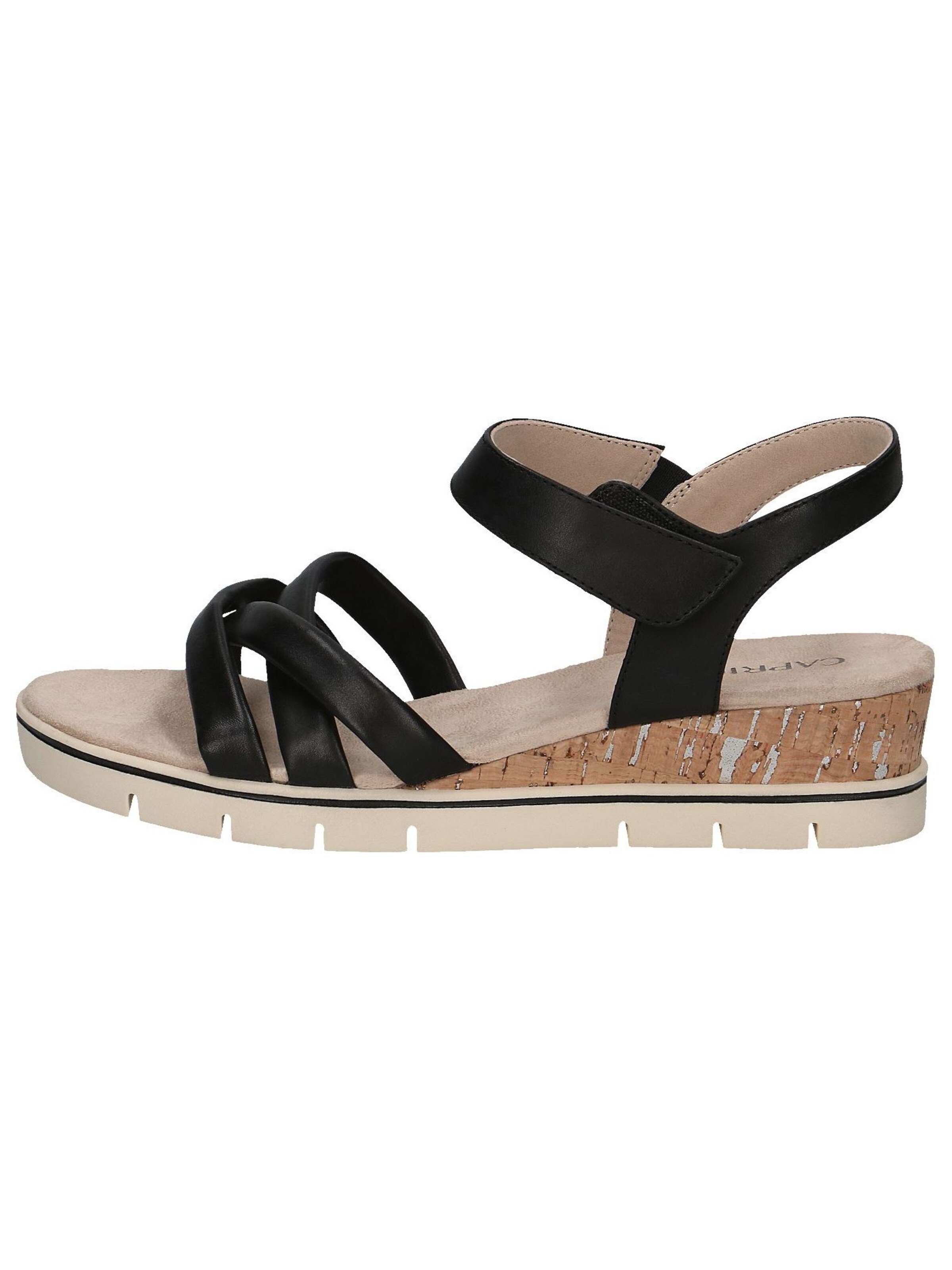 Sandales à lanières CAPRICE en noir